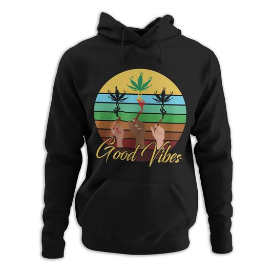 Good Vibes 420 Unisex Cannabis Hoodie